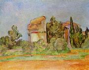 Paul Cezanne Taubenschlag bei Montbriant France oil painting artist